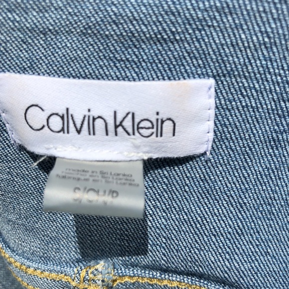 Calvin Klein Jean jacket size small - Picture 2 of 16